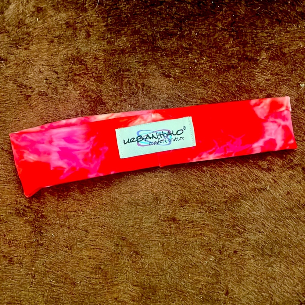 Urban Halo Headband Pink Tiedye